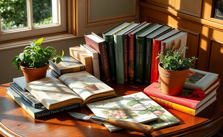 livros de jardinagem