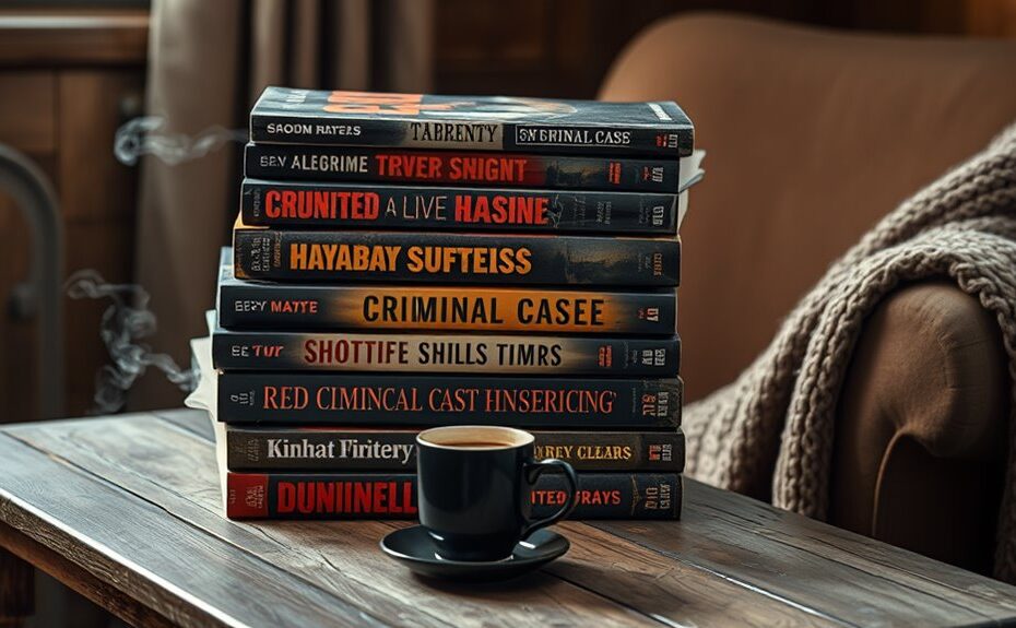 livros sobre os principais casos criminais