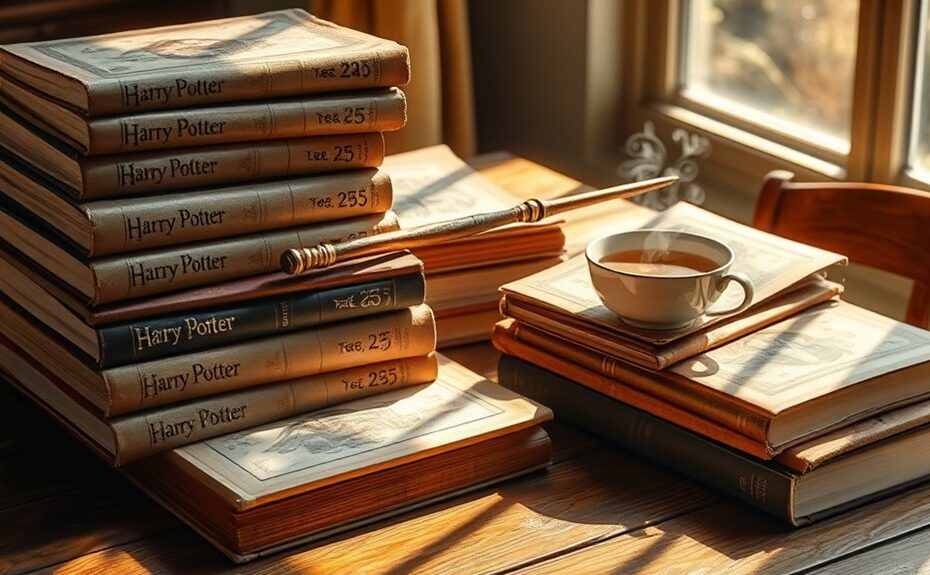 livros de Harry Potter