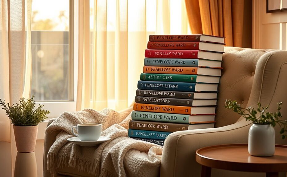 principais livros de romances de Penelope Ward