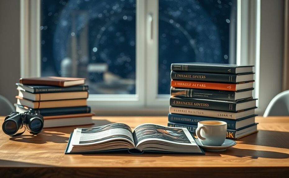 principais livros sobre espaço