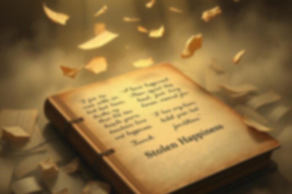 Frases do Livro Felicidade Roubada