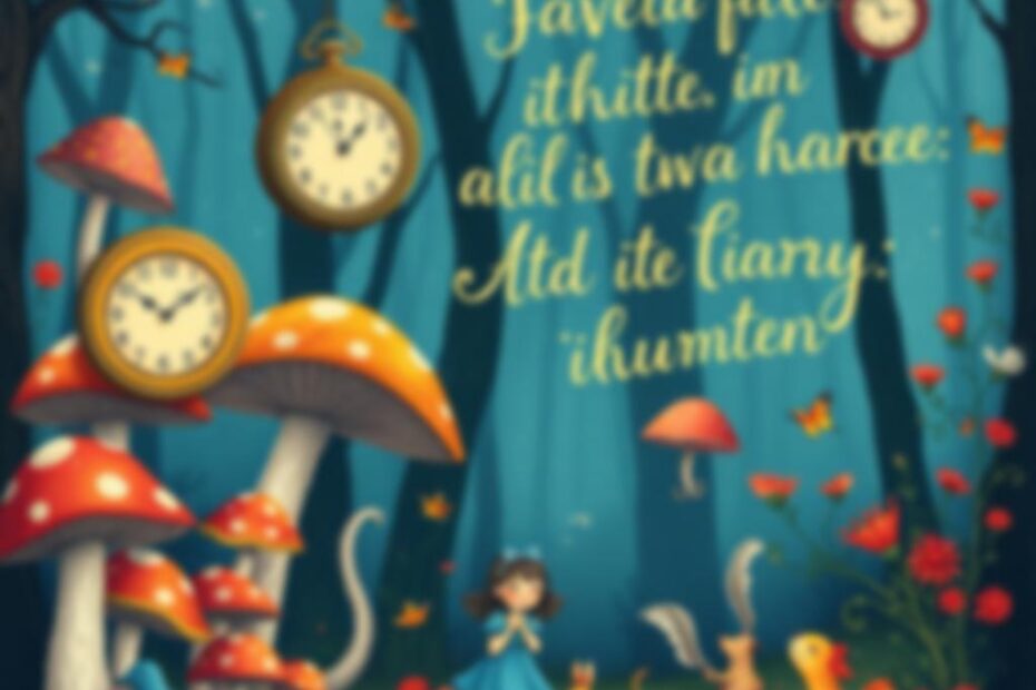 Frases do Livro de Alice no País das Maravilhas